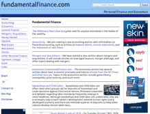 Tablet Screenshot of fundamentalfinance.com